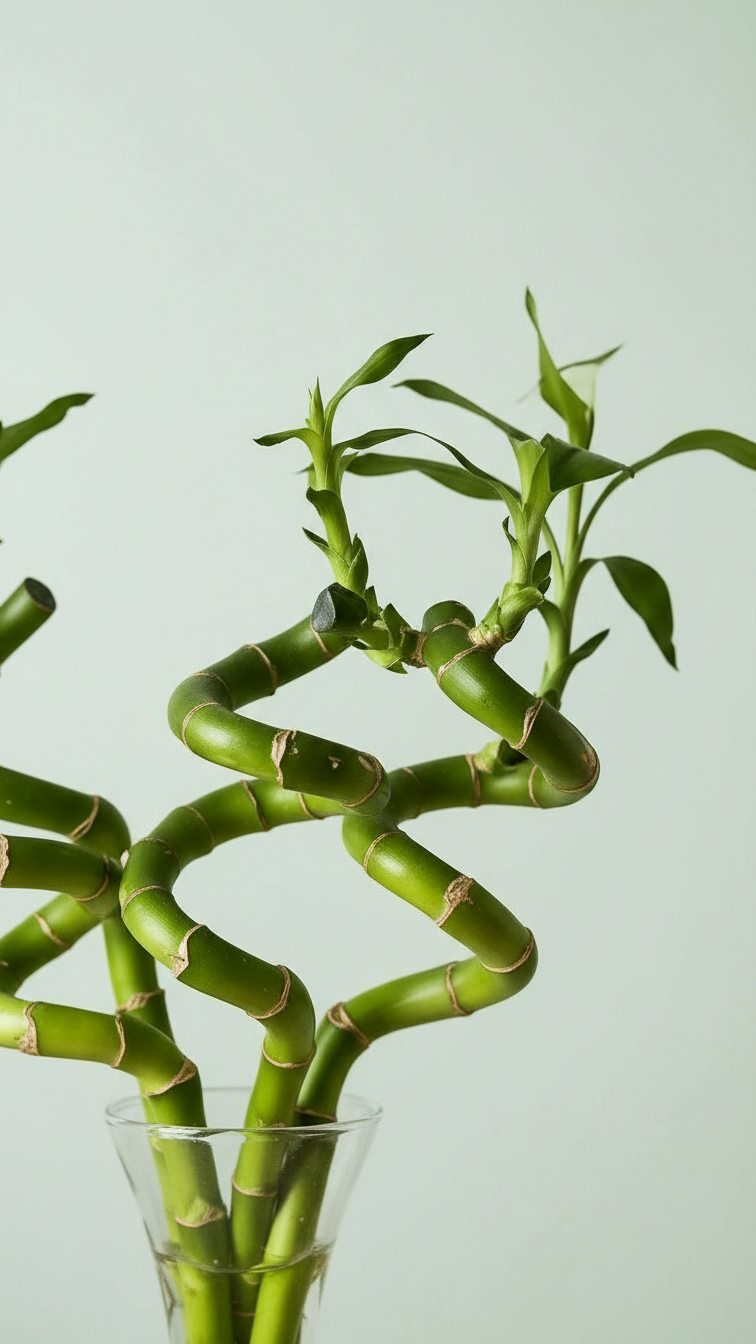 Şans Bambusu 6’lı Fil Vazo | Lucky Bamboo Dekoratif Masaüstü Bitki