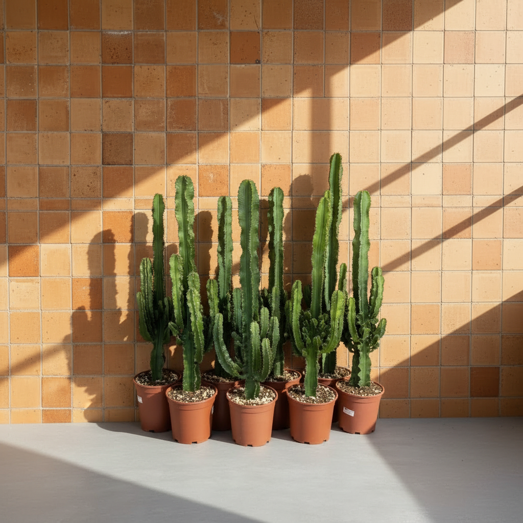 Euphorbia İgens (Eritrea) 60-70 cm | Büyük Boy Dekoratif Kaktüs & İç Mekan Bitkisi