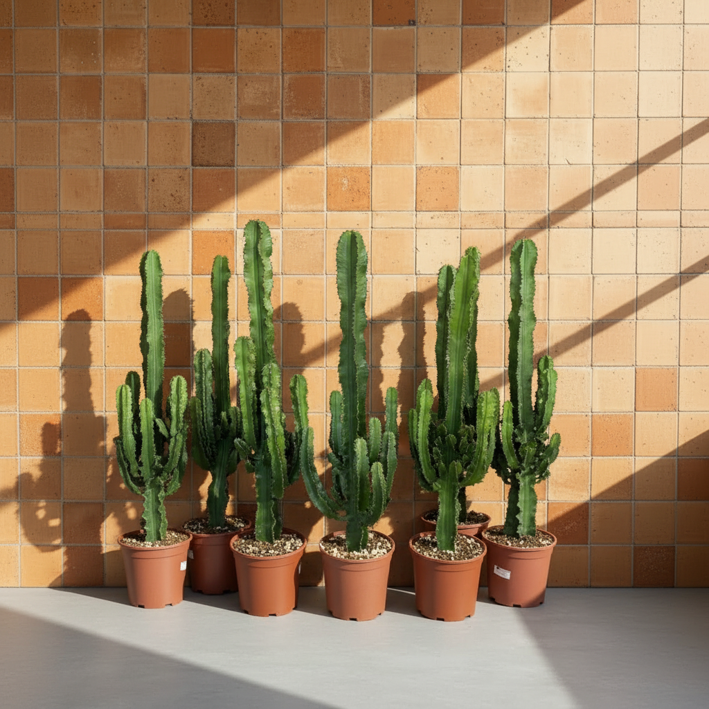 Euphorbia İgens (Eritrea) 60-70 cm | Büyük Boy Dekoratif Kaktüs & İç Mekan Bitkisi