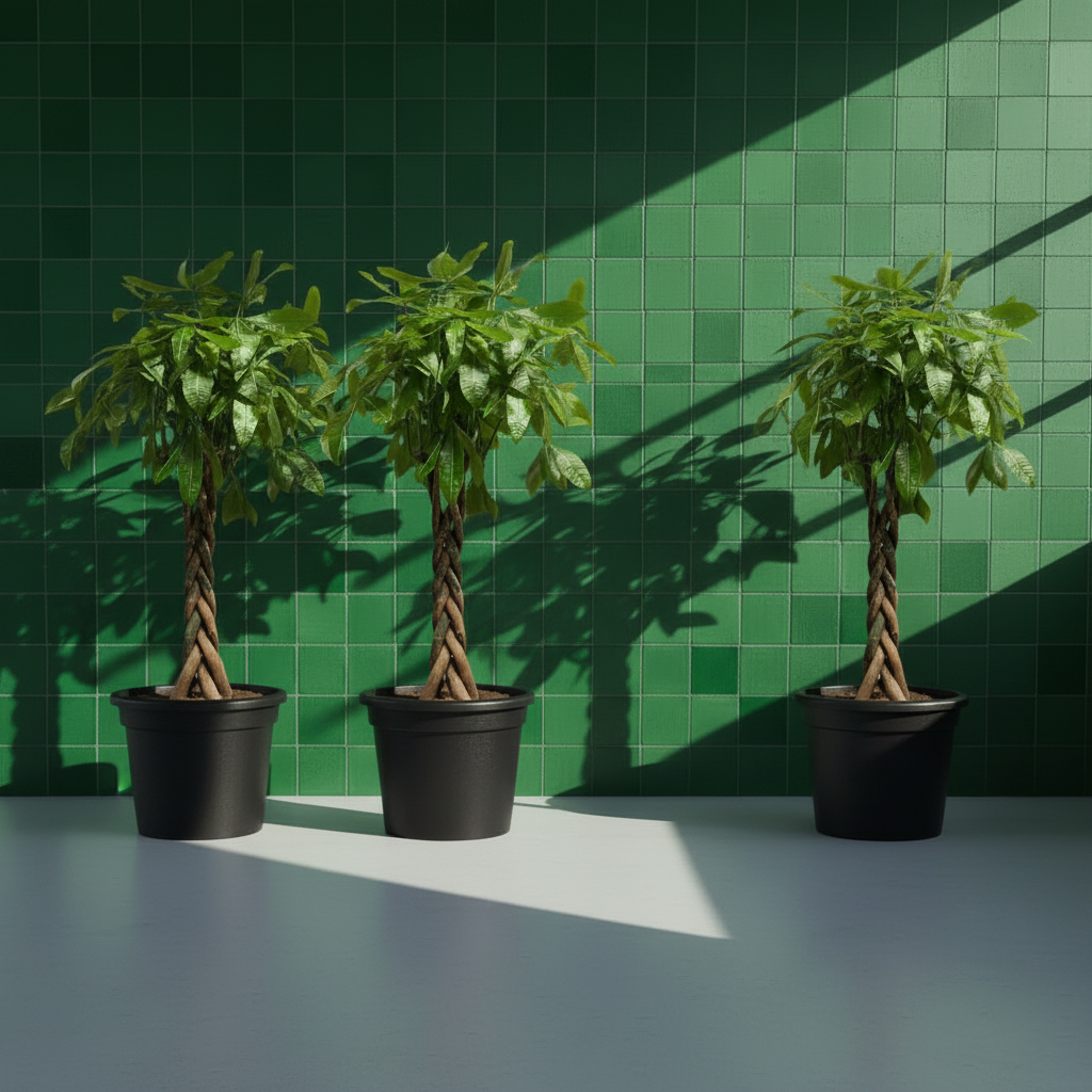 Pachira Aquatica 150–160 cm Para Ağacı (Money Tree) – Şans ve Bereket Getiren Büyük Salon Bitkisi