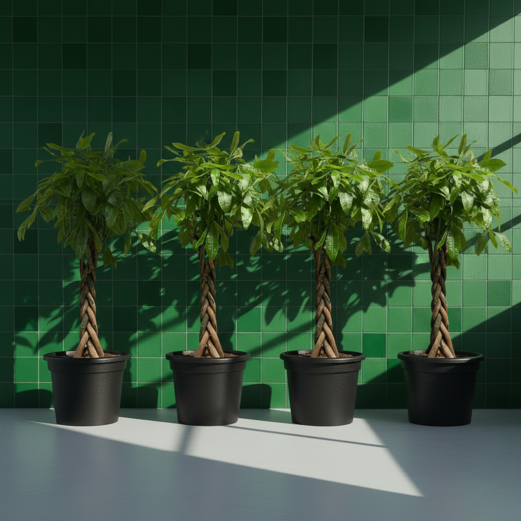 Pachira Aquatica 150–160 cm Para Ağacı (Money Tree) – Şans ve Bereket Getiren Büyük Salon Bitkisi