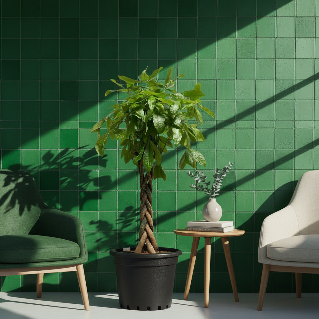 Pachira Aquatica 150–160 cm Para Ağacı (Money Tree) – Şans ve Bereket Getiren Büyük Salon Bitkisi