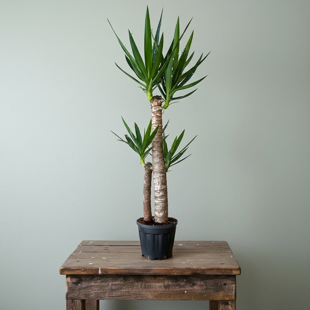 Yucca 2 Gövdeli 110 120 cm Yuka 2 Kollu
