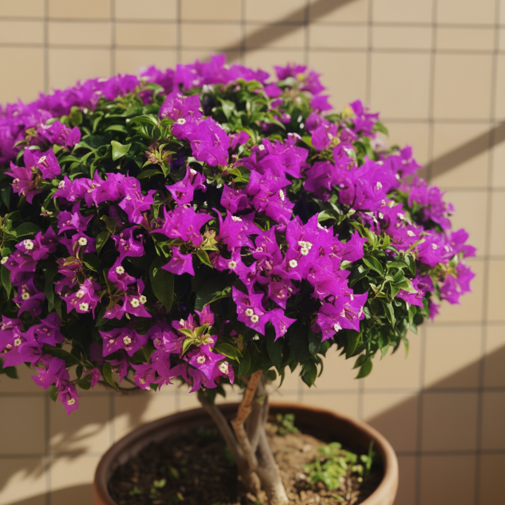 Bodur Begonvil XXL Büyük Boy Satın Al | Dolgun Form Çiçekli Begonvil