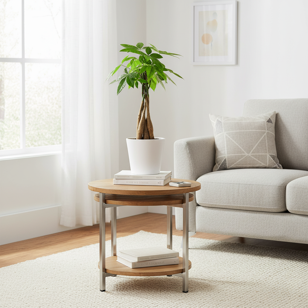 Para Ağacı Örgülü Pachira Aquatica