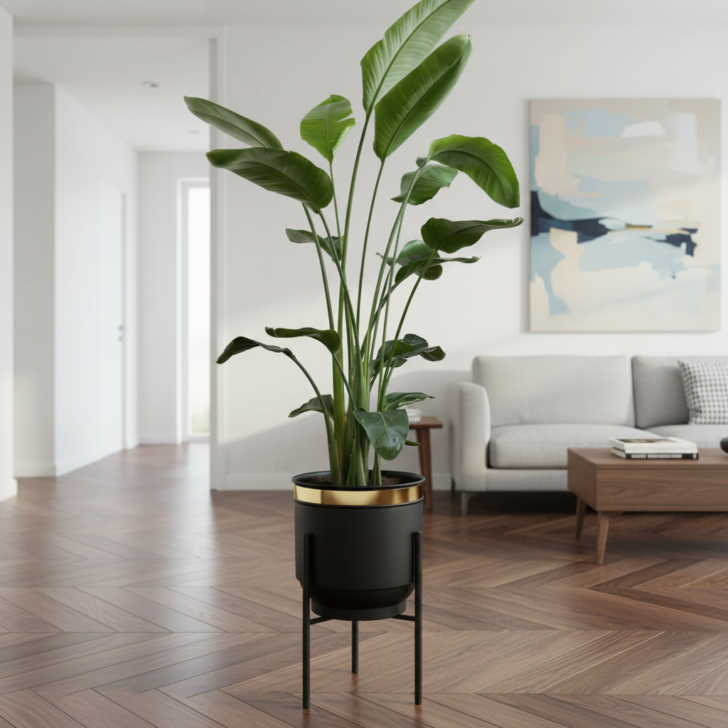 Starliçe – Üç Köklü Büyük Boy 180–200 cm  Cennet Kuşu Çiçeği