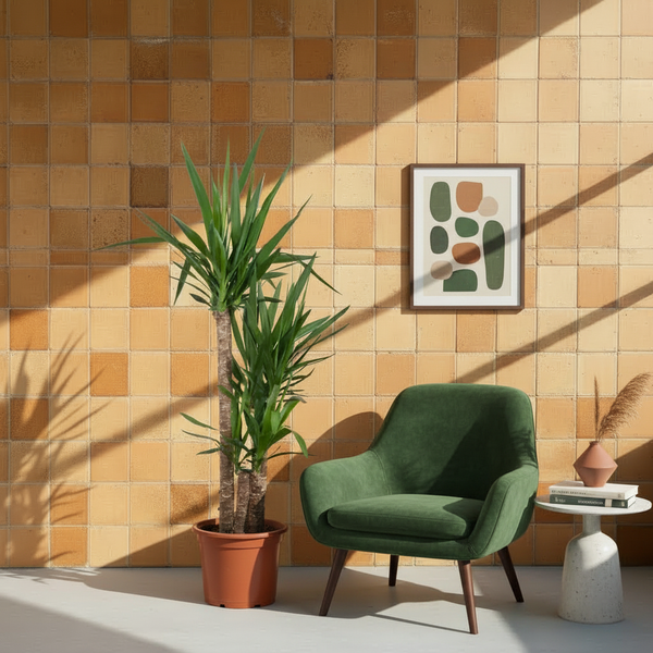 Yucca (Yuka) 3 Kollu 130-140 cm Ofis ve Salon Bitkisi