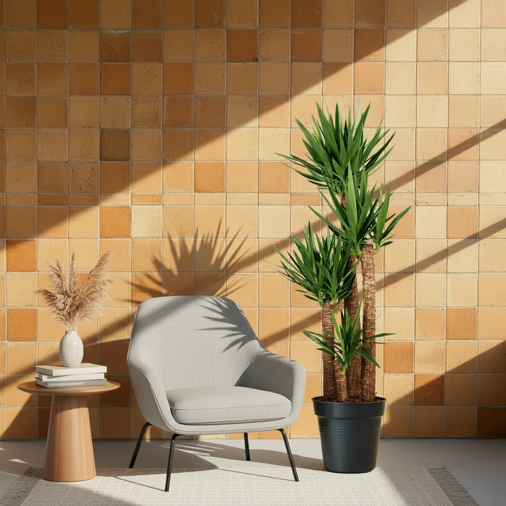 Yucca Dört Kollu 170-180 cm Yuka Büyük Boy Salon Bitkisi